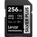 Lexar 256GB Professional Silver Plus UHS-I SDXC Memory Card (LSDSIPL256G)