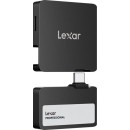 Lexar 1TB Professional Go Portable SSD SL400 with Hub Black (LSL400S001TRNB)