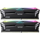 Lexar 32GB Ares RGB DDR5 6400MHz CL32 DIMM Black (2x16GB)(5EU016G-R6400GDL)