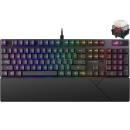 Asus ROG Strix Scope II RX Gaming Keyboard RX Red Optical Switch (EN/TH)(90MP0350-BKLA00)