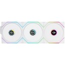 Lian Li UNI Fan TL120 LCD Wireless 120mm Case Fan White (3-Pack)(12TLLCD1W3W)
