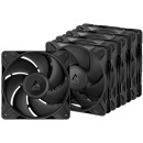 ARCTIC P14 Pro PST 140mm PWM Case Fan with Cable Splitter Black (5-Pack)(ACFAN00319A)