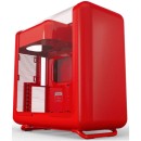 HYTE X50 Modern Performance Mid-Tower Case fits E-ATX with TG Wild Cherry