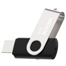 HIKSEMI 8GB Rotary USB 2.0 Flash Drive Grey (HS-USB-M200S-8G)