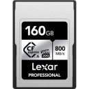 Lexar 160GB Professional CF Express Type-A Silver Memory Card (LCAEXSL160G)