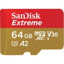 SanDisk 64GB microSD Extreme Memory Card (SDSQXAH-064G-GN6MN)