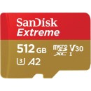 SanDisk 512GB microSD Extreme Memory Card (SDSQXAV-512G-GN6MN)