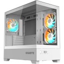 Gigabyte C201 Panoramic Case fits mATX with TG ICE (GB-C201PI)