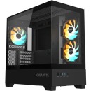 Gigabyte C201 Panoramic Case fits mATX with TG Black (GB-C201P)