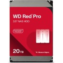 Western Digital 20TB WD Red Pro 3.5" NAS Internal Hard Drive 7200rpm 3.5" SATA 512MB Cache (WD202KFGX)